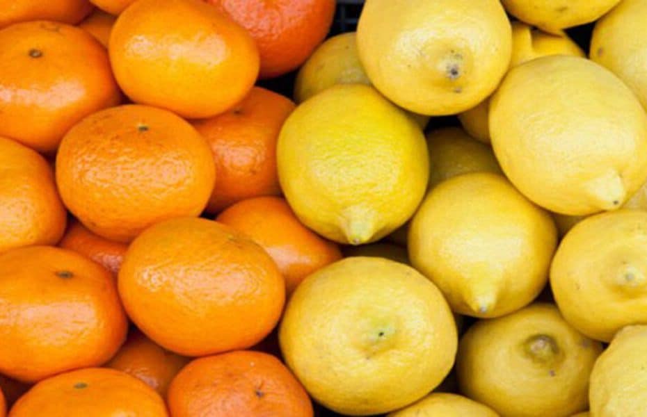 Como escolher limão e laranja